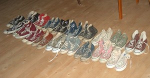 collection de baskets