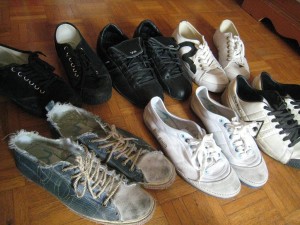 collection de baskets