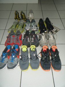 collection de baskets