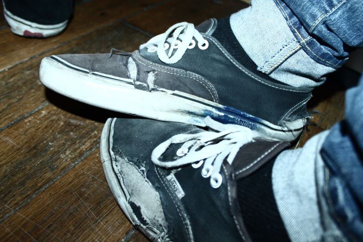 Vans de skateurs puantes
