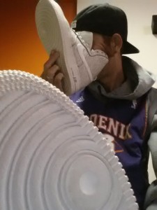 Sneakers smell